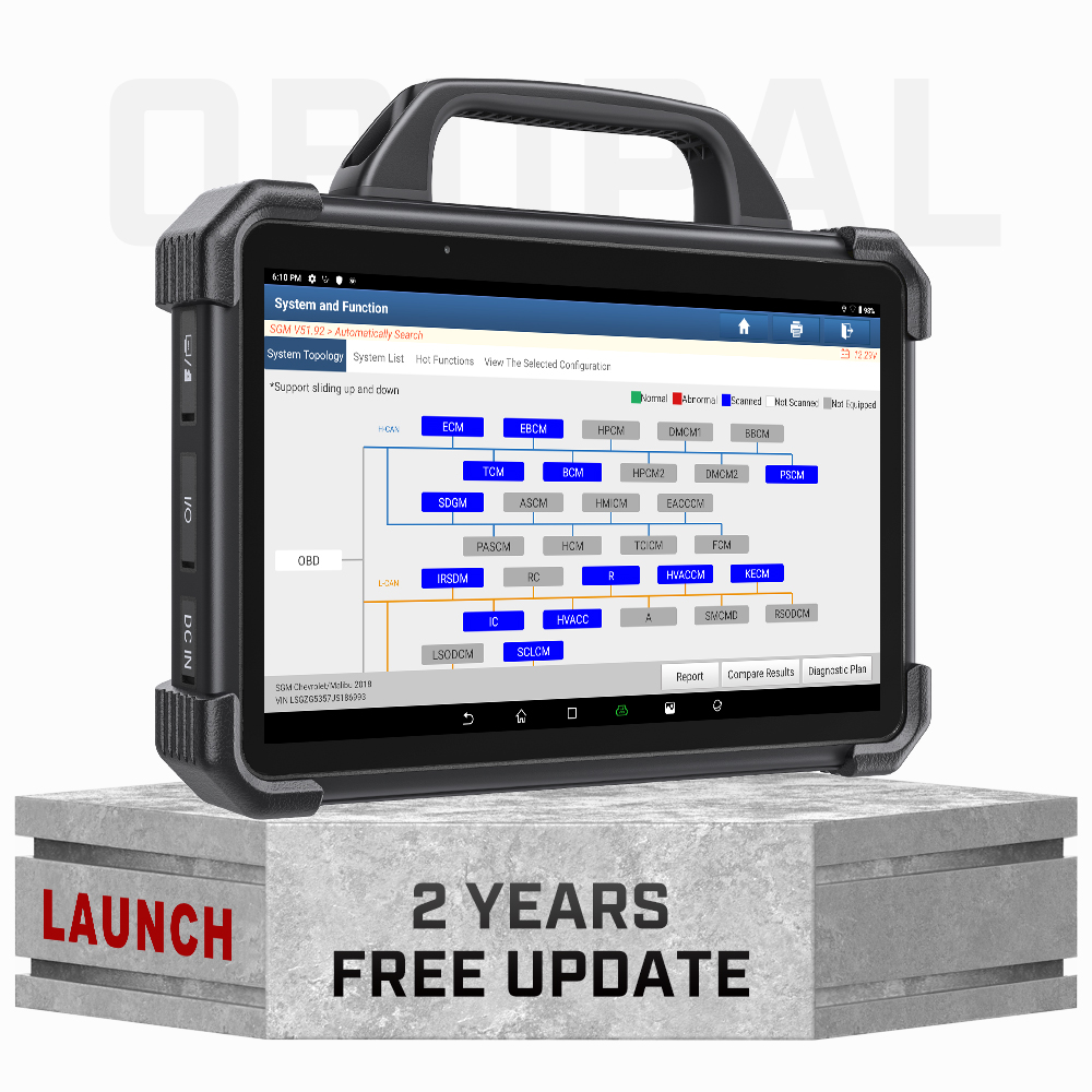 [No.1 Seller] Launch X431 PADVII Elite Full Function Scanner ECU Programming for 30 Brands