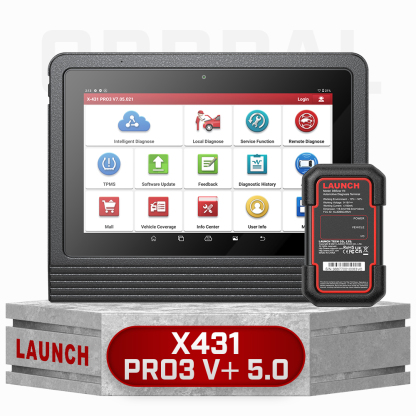 [Topology Mapping]Launch X431 PRO3 V+ 5.0 Upgraded Bidirectional Scan Tool with OEM Topology Map