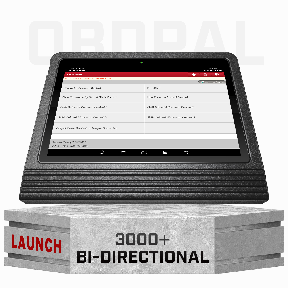 [Topology Mapping]Launch X431 PRO3 V+ 5.0 Upgraded Bidirectional Scan Tool with OEM Topology Map