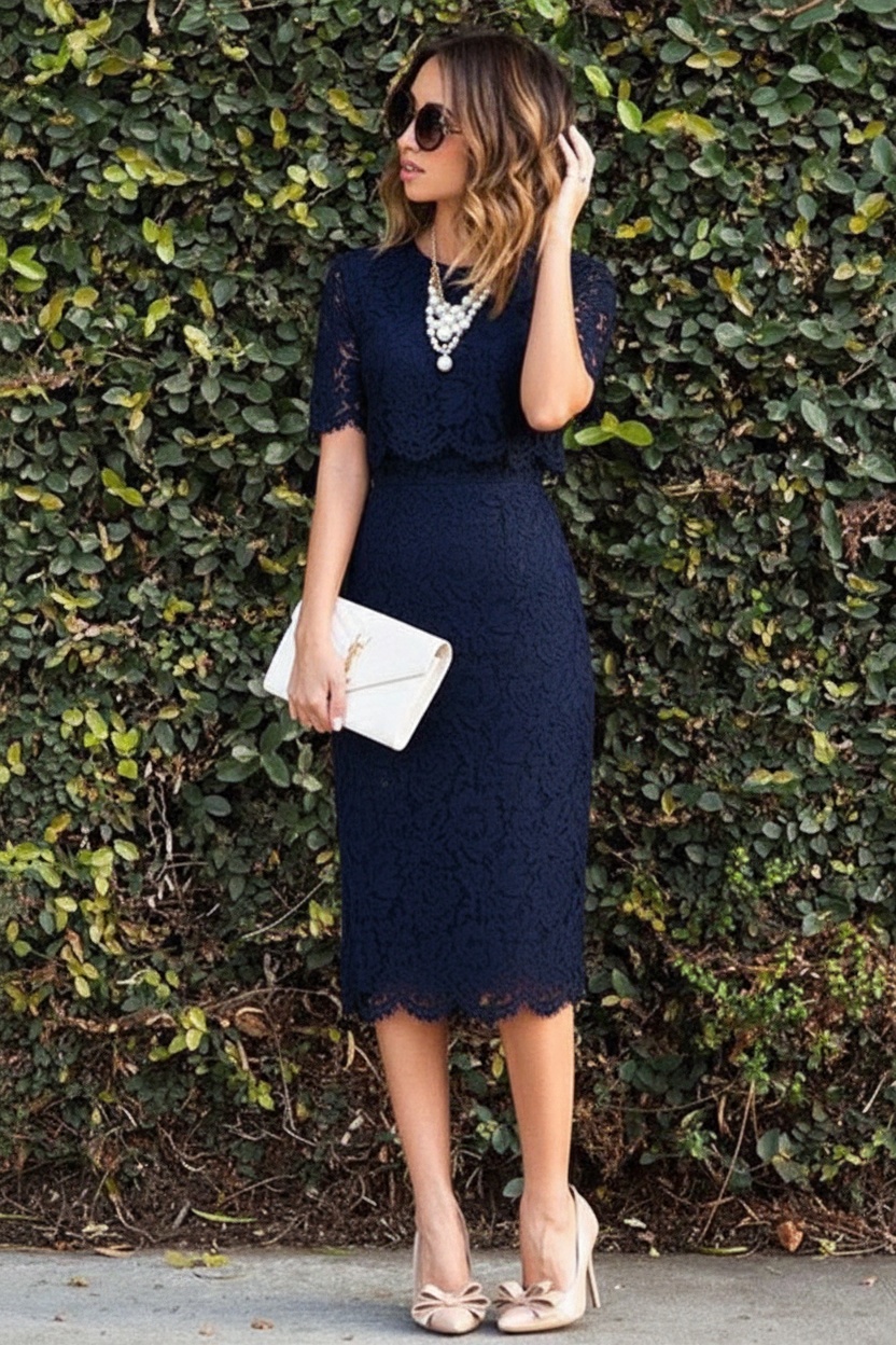 Cute Two-Piece Short-Sleeve Pink Lace Short Homecoming Dress UK Formal Dress