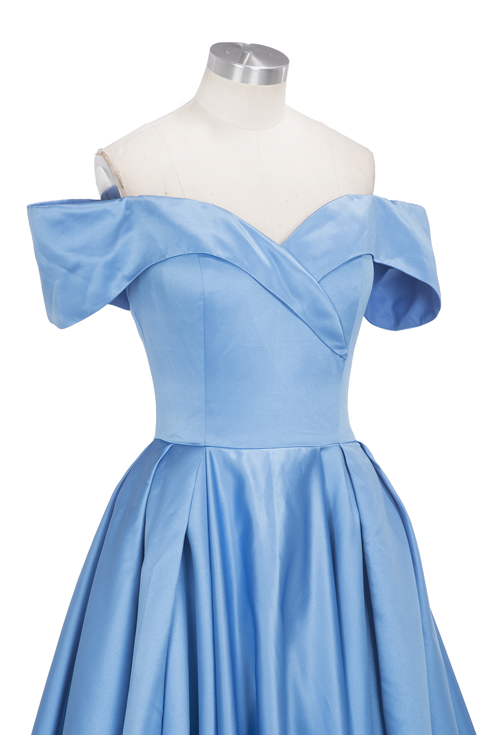 Gorgeous Off-the-Shoulder Mermaid Evening Dress UK Long With Slit BA6777