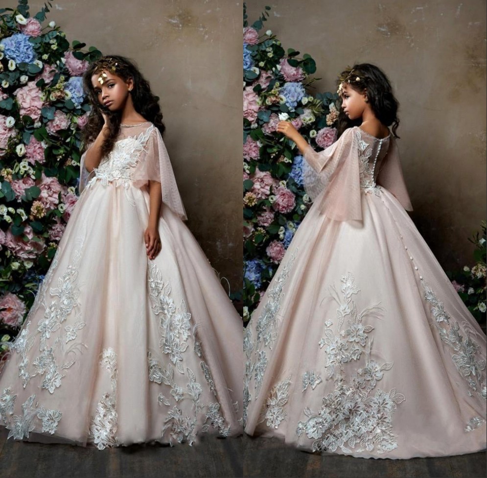 Lovely Princess Flower Girl Dress | 2019 Zipper Girls Pageant Dress