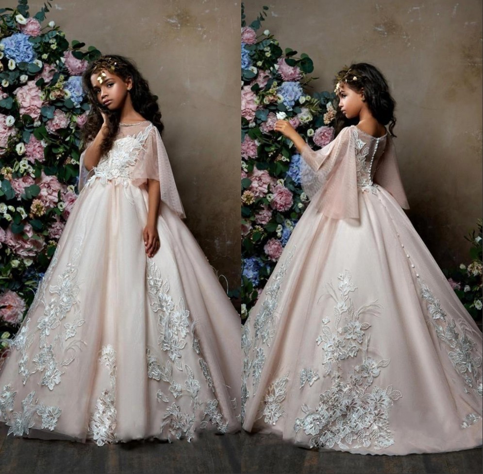 Lovely Princess Flower Girl Dress | 2019 Zipper Girls Pageant Dress