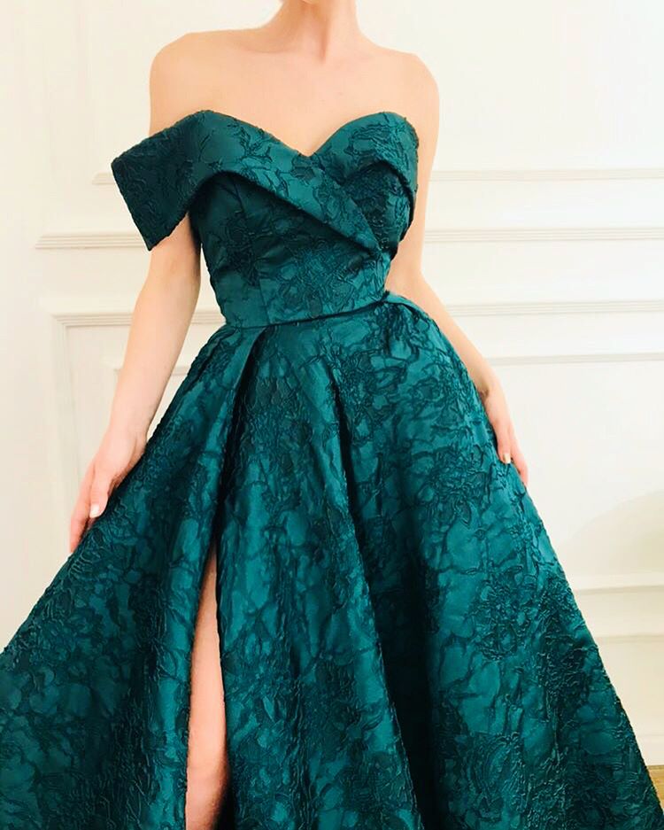 Sexy A-Line Off The Shoulder Lace Affordable Evening Dress UKes UK UK