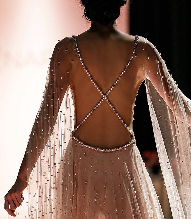 Simple Sexy Pink Sheer-Tulle Open back Beading A-Line Prom Dress UK UK