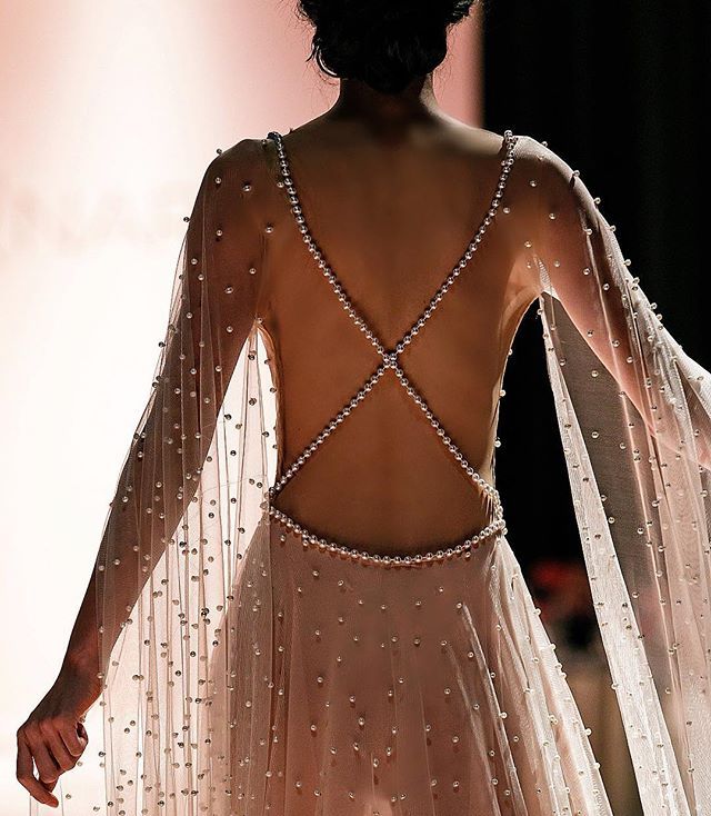 Simple Sexy Pink Sheer-Tulle Open back Beading A-Line Prom Dress UK UK