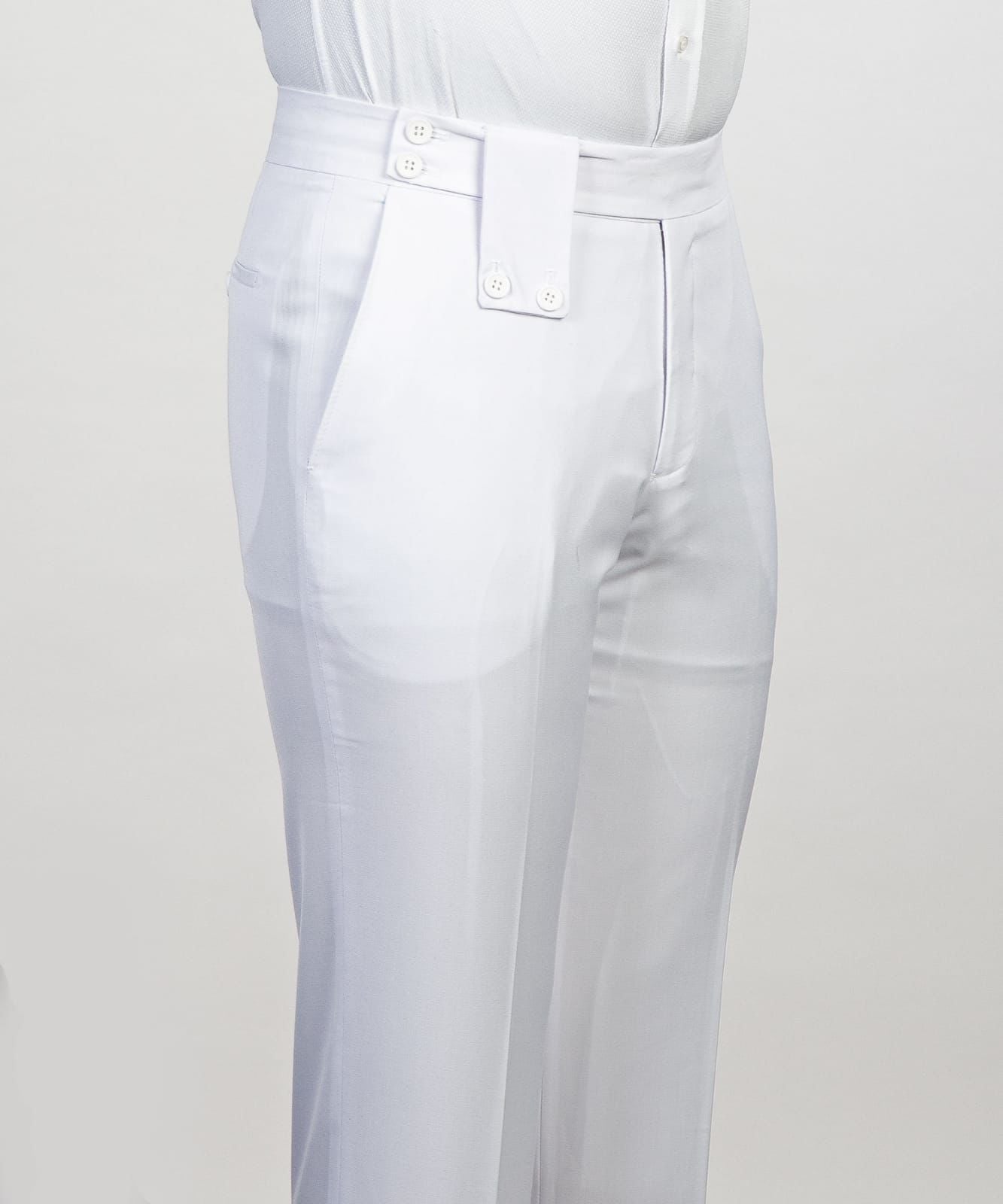 Ernest White Peaked Lapel Two Pieces Close Fitting Wedding Suits