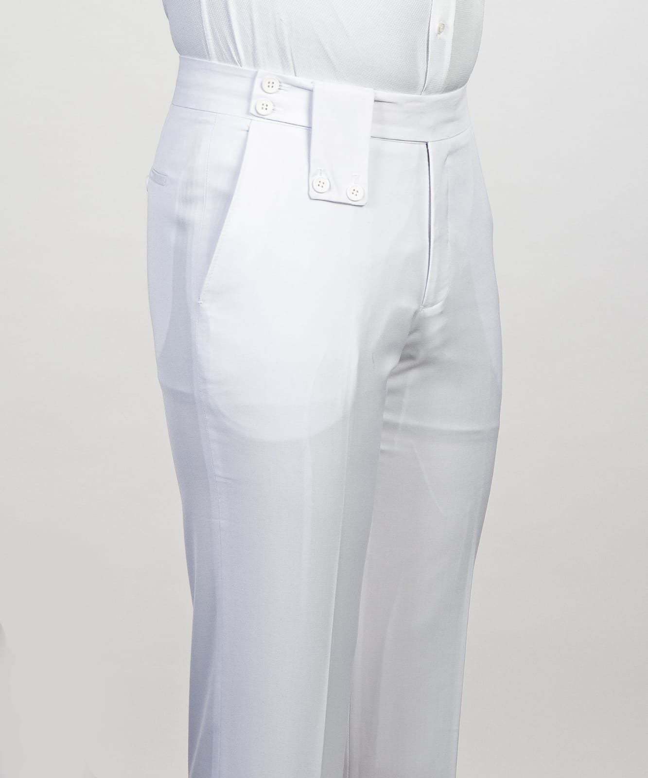 Ernest White Peaked Lapel Two Pieces Close Fitting Wedding Suits