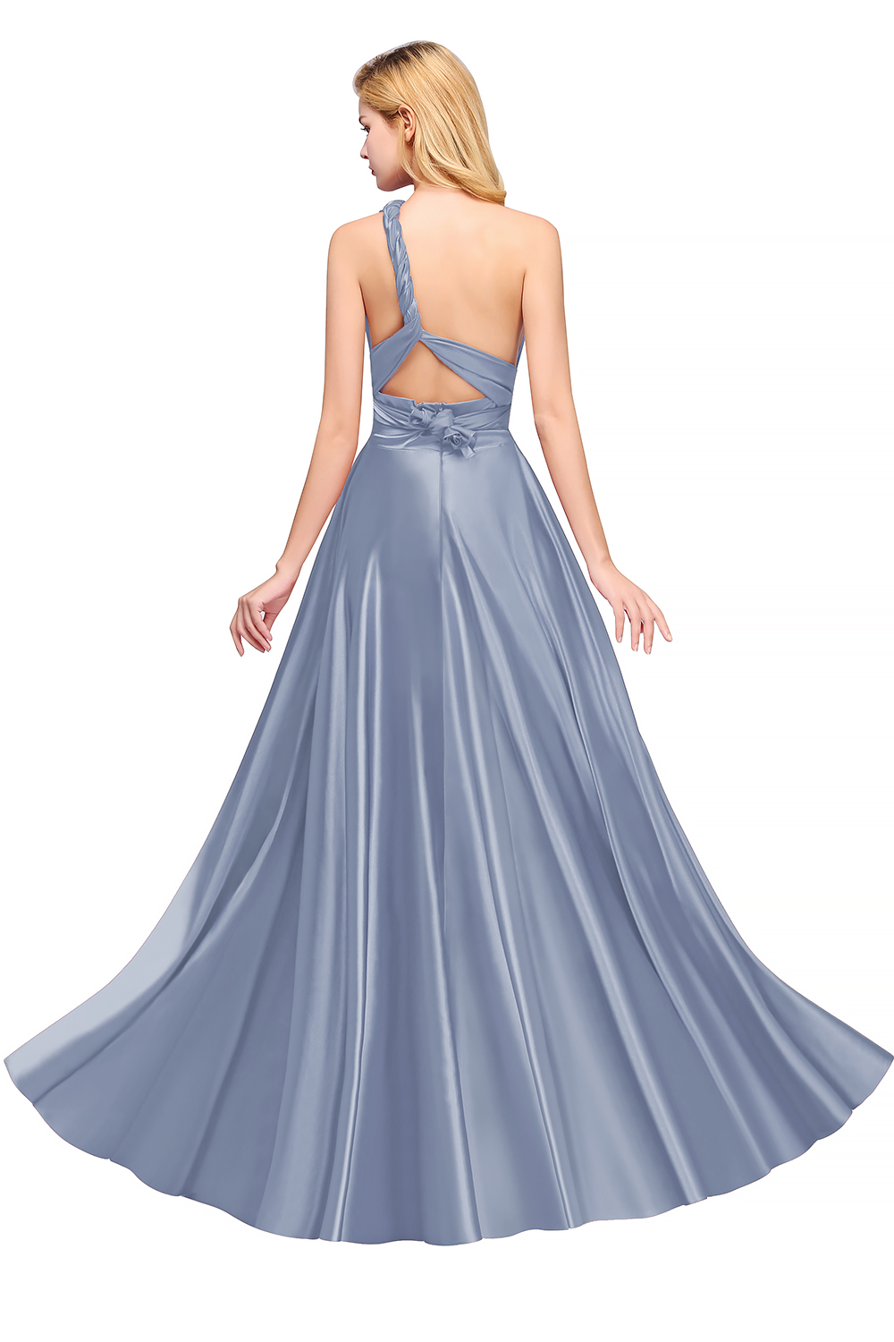 Convertible Dress Multi-way Twist Wrap Bridesmaid Dress Wedding Party Dress