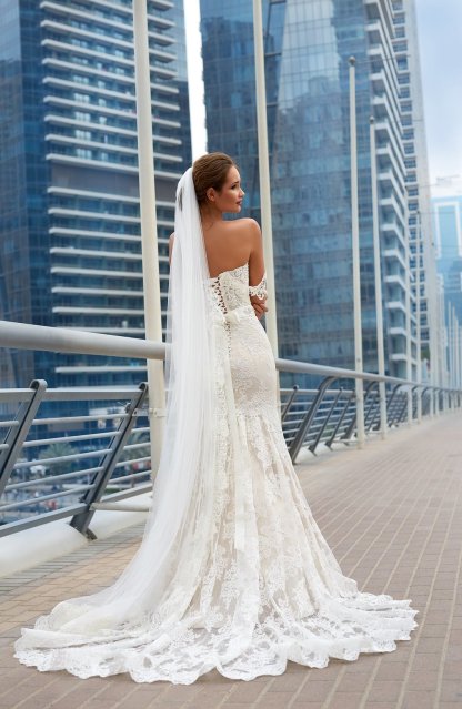 Elegant Off-the-Shoulder Wedding Dress Sweetheart With Lace Sexy Mermaid Bridal Gowns