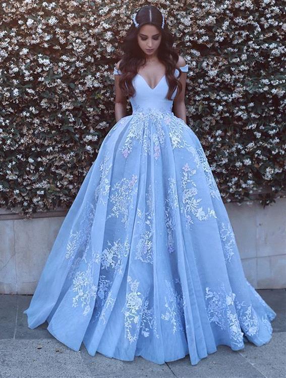 Off-the-shoulder Sexy Lace Floor-Length Evening Dress UK PT0375