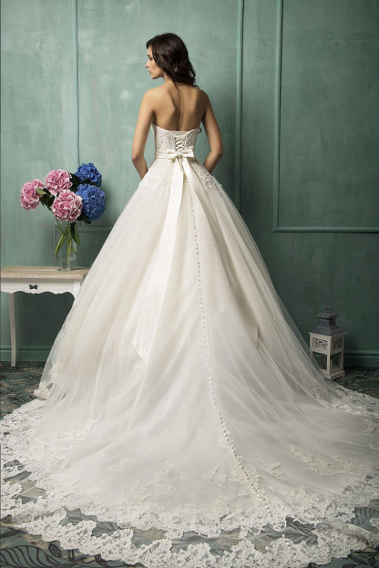 Illusion Sleeveless Sexy Mermaid Wedding Dress With Lace Zipper