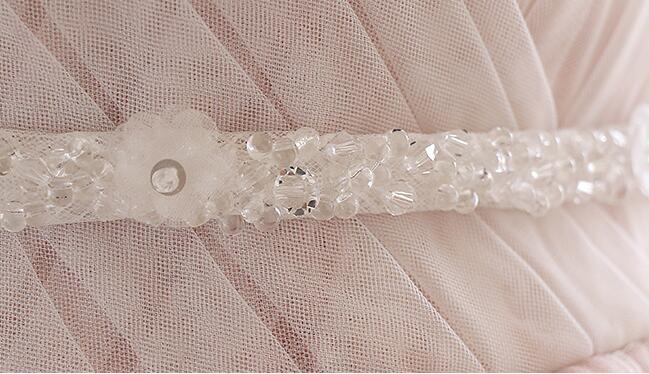 Sexy Spaghetti-Strap Flower Lace Appliques Prom Dress UKes UK Ball Gown Ruffle Crystal Sleeveless Evening Dress UKes UK-27Dress.co.uk