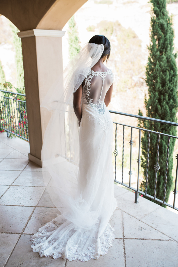 Sexy Mermaid Lace White Straps Newest Sweep-Train Sleeveless Wedding Dress-27Dress.co.uk