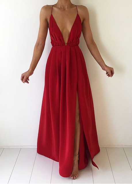 Elegant Burgundy One Shoulder Mermaid Prom Dress UK With Train
