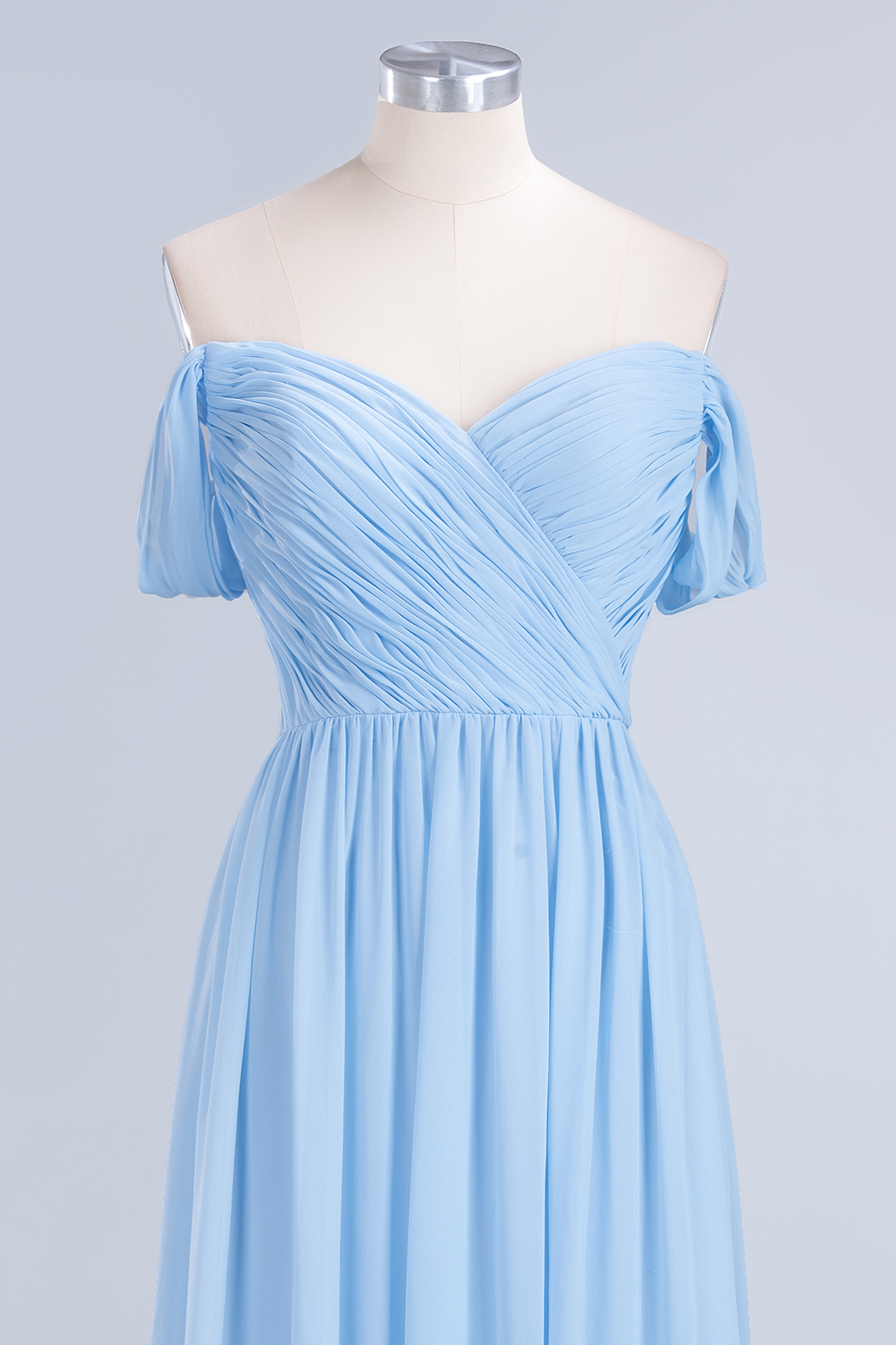 Sexy A-line Flowy Straps Sweetheart Sleeveless Floor-Length Bridesmaid Dress UK UK with Ruffles