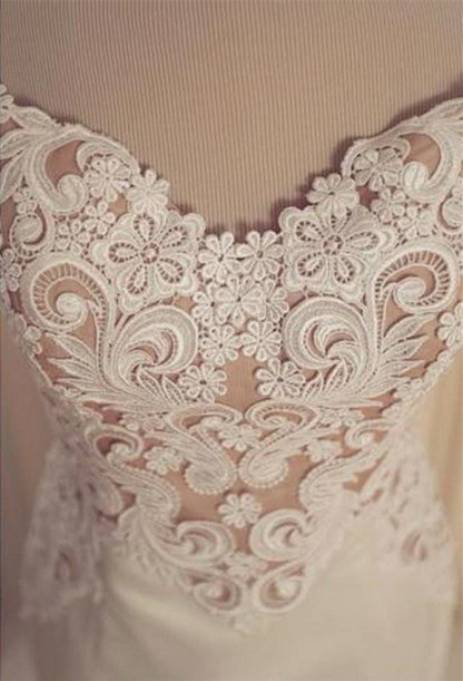 Gorgeous Lace Sexy Mermaid Wedding Dresses UK Tulle Sweetheart