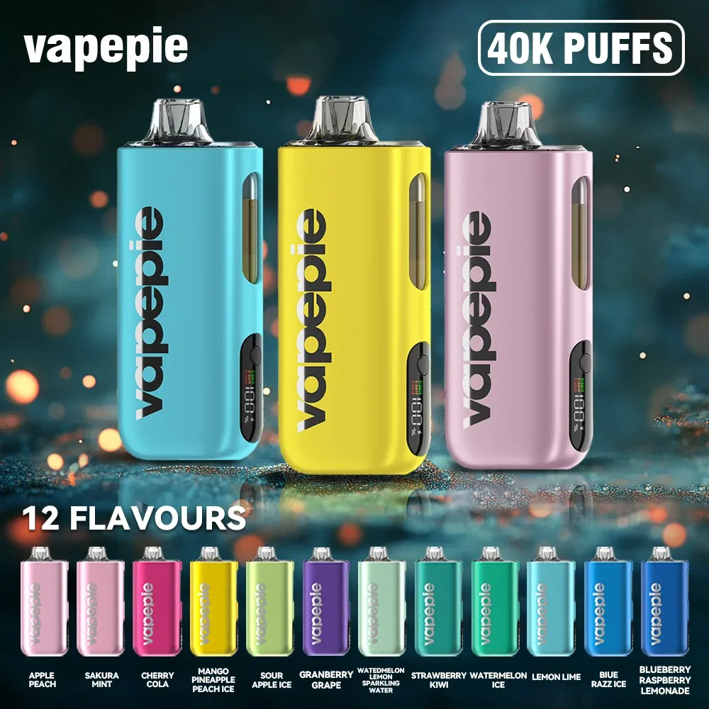 🔥VAPEPIE Max 40000 PUFFS - 💥Pierwszy na świecie ultracienki Vape o dużej pojemności💥