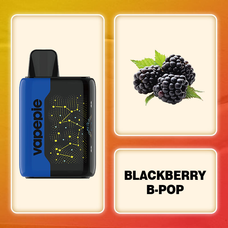 BLACKBERRY B-POP - VAPEPIE 25000 PUFFS - Star Sky Curved Screen