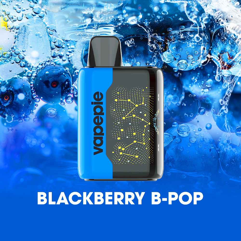 BLACKBERRY B-POP - VAPEPIE 25000 PUFFS - Star Sky Curved Screen
