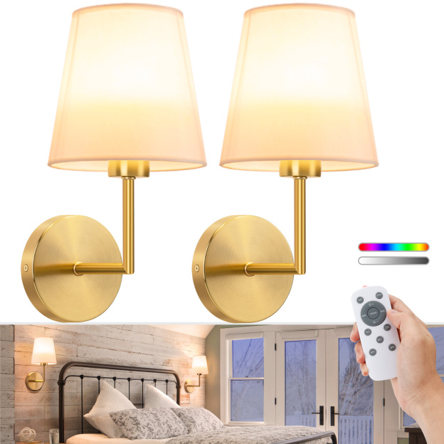 Battery Wall Sconces 2
