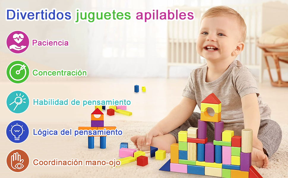 Juguete Bloques de Construcción 40 Piezas