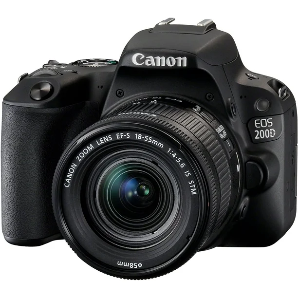 Camara Canon Eos 200d Ef-s 18-55 Is Stm Kit Negro Canon 200d ef-s18-55