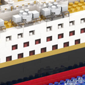 Modelo Titanic de Bloques Microset
