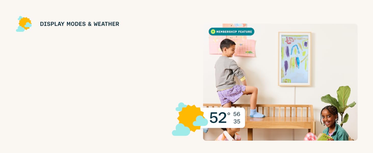display modes and weather