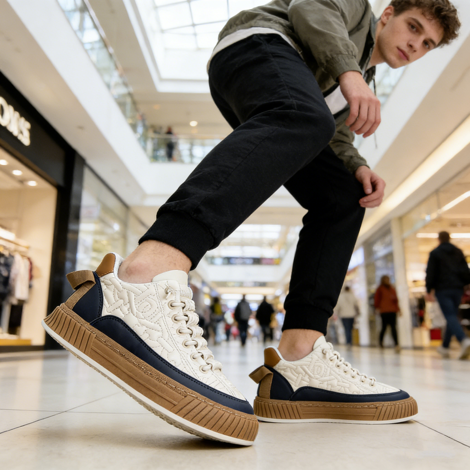 【🎁Ofertă limitată - Nu ratați!】Pantofi ortopedici casual antiderapanți pentru bărbați👞 Suport pentru arcul plantar, scăpați de durerile de picioare în trei zile✅