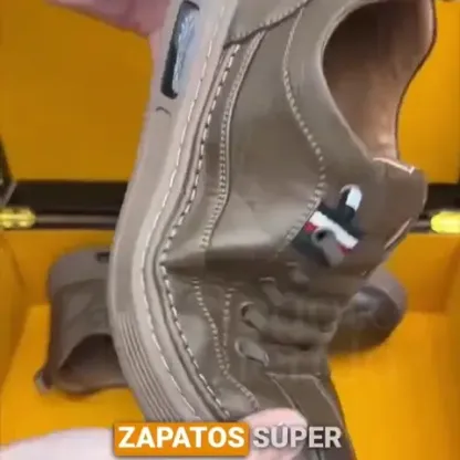 【🎉Reducere de 60% astăzi - ofertă pe timp limitat, nu o ratați】 - Pantofi ortopedici autentici din piele de vacă australiană👞 - Un must-have pentru bărbați✅