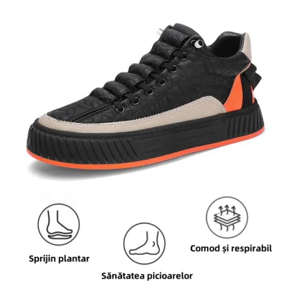 【🎁Ofertă limitată - Nu ratați!】Pantofi ortopedici casual antiderapanți pentru bărbați👞 Suport pentru arcul plantar, scăpați de durerile de picioare în trei zile✅