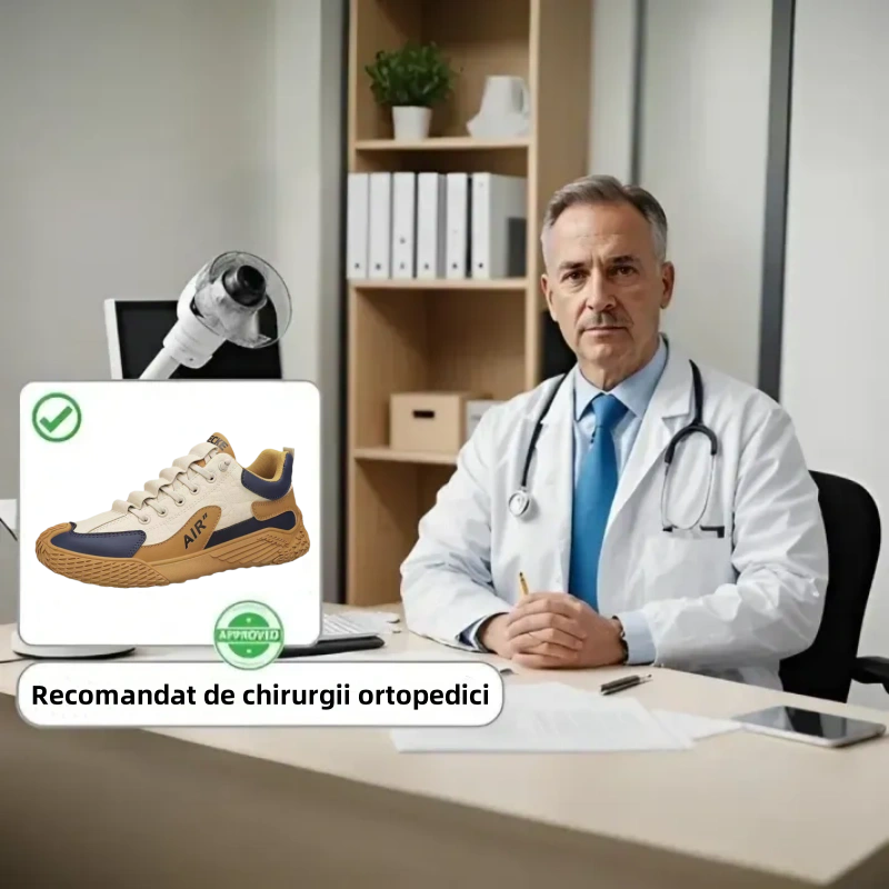 (🎉60% REDUCERE ASTĂZI - OFERTĂ LIMITATĂ ÎN TIMP) - 2025 Pantofi ortopedici noi pentru bărbați. 👞Piele de înaltă calitate✅Cusută manual, mers confortabil și ameliorează durerea