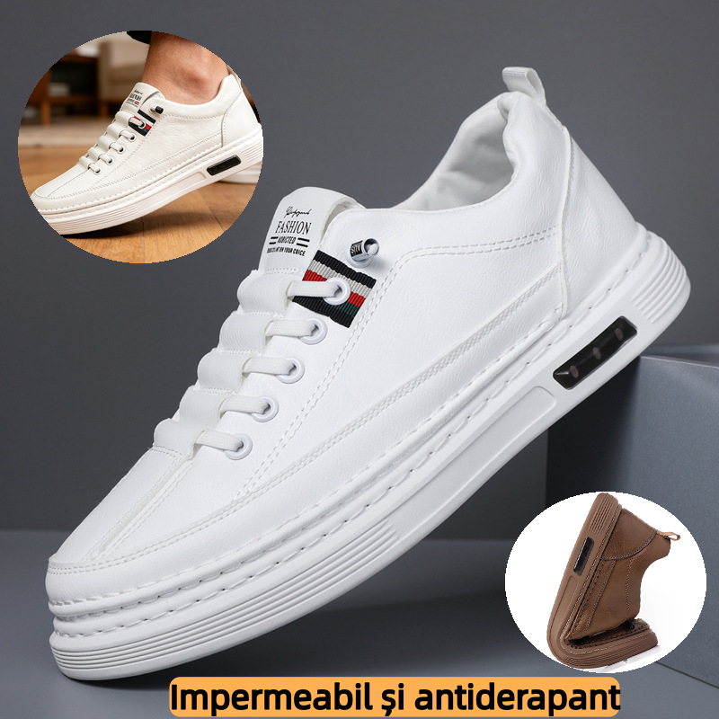 🔥Pantofi ortopedici din piele de vițel australiană, cusuți manual👞Suport pentru bolta plantară - ameliorează durerea de picior✅Un produs indispensabil pentru bărbați✅