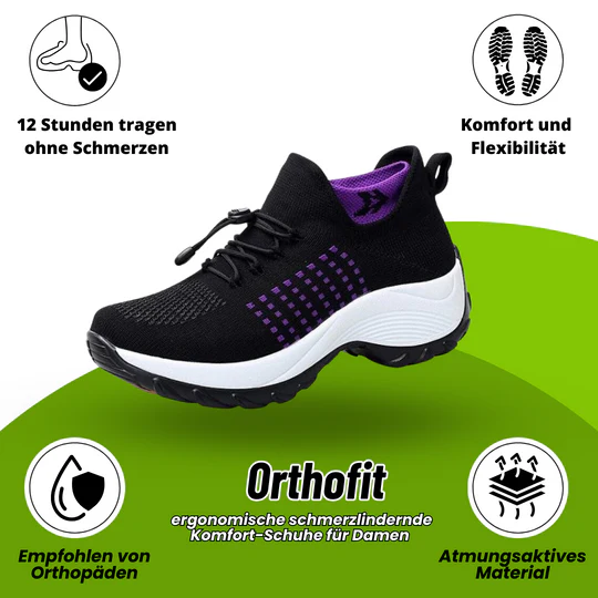 Orthofit - pantofi de dama ergonomici si confortabili care amelioreaza durerea