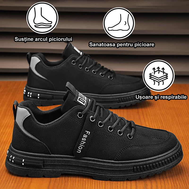 (⏰50% reducere azi - nu-l ratați🔥) Pantofi ortopedici casual pentru bărbați👞Suport arc, postură corectă de mers - Design ergonomic