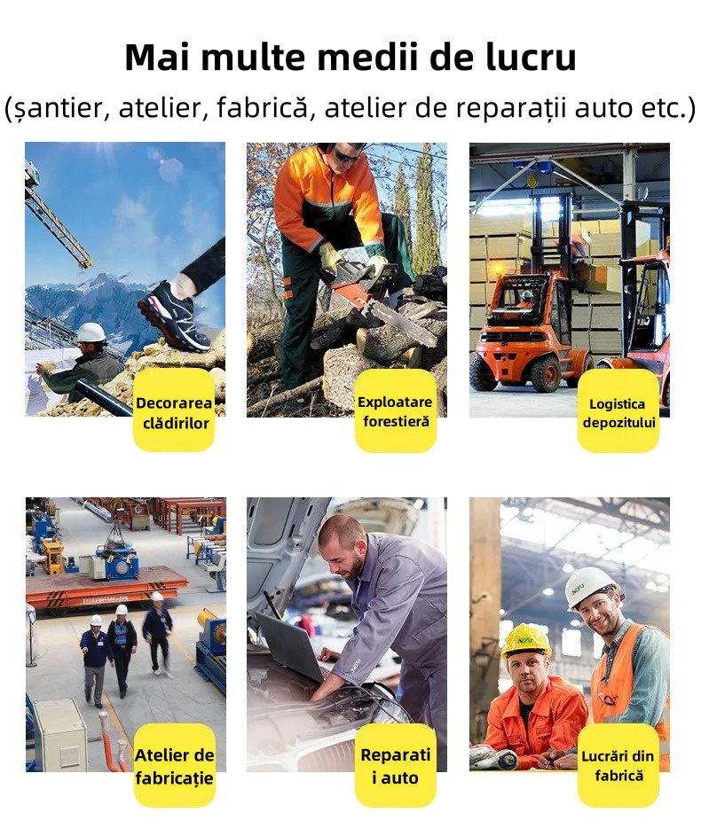(🔥50% reducere pentru o perioadă limitată - nu-l ratați) Pantofi de lucru casual pentru bărbați multifuncționali – protejează-ți picioarele 👞