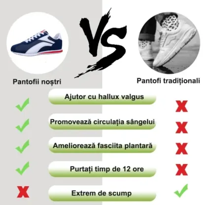 (⏰50% reducere astăzi - nu ratați-o🔥) Pantofi casual pentru bărbați ✅ Suport arc, postură corectă de mers - Design ergonomic