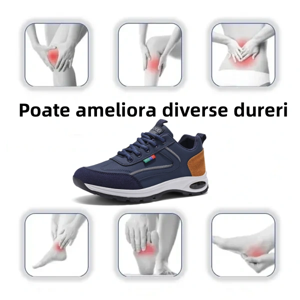 【🎁Ofertă limitată】Pantofi casual ergonomici👞 Ameliorează cu ușurință durerile de picioare✅ Mers confortabil✅ Suport pentru arcul plantar✅