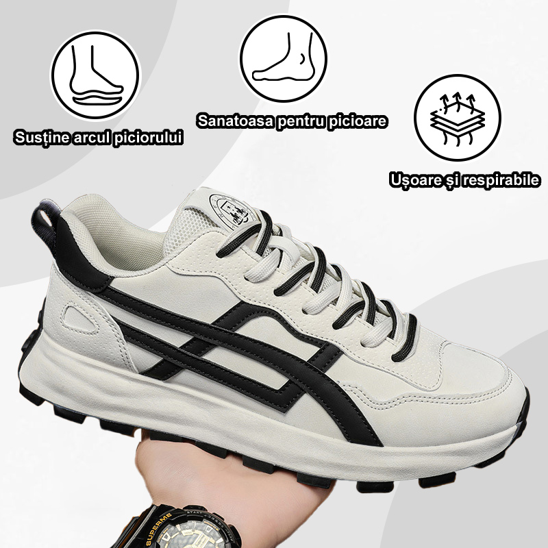 ⏰50% REDUCERE AZI - Pantofi ortopedici pentru bărbați din piele naturală de înaltă calitate👞Confortabil - Design ergonomic