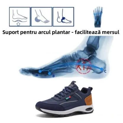 【🎁Ofertă limitată】Pantofi casual ergonomici👞 Ameliorează cu ușurință durerile de picioare✅ Mers confortabil✅ Suport pentru arcul plantar✅