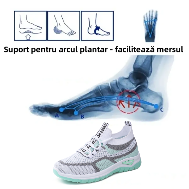 🔥Încălțăminte ortotică pentru femei, cu design ergonomic👞 Suportul pentru arcul plantar oferă confort și ameliorează cu ușurință durerea de picior✅