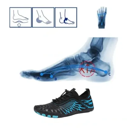 [🔥Reducere de 50% pe durată limitată - nu o ratați] Pantofi anti-alunecare desculți cu design ergonomic: confortabili pentru mers pe jos