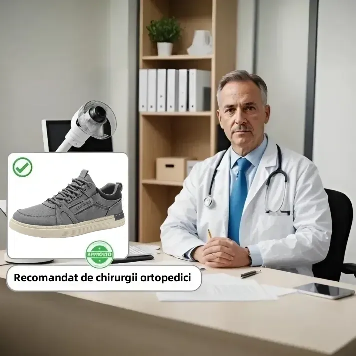 [Promoția de astăzi la jumătate de preț - pe cale să se încheie, nu o ratați] 🔥 Pantofi de mers cu design ergonomic✅ Suport pentru arc, ameliorează eficient durerea de mers 👞 Faceți mersul mai confortabil