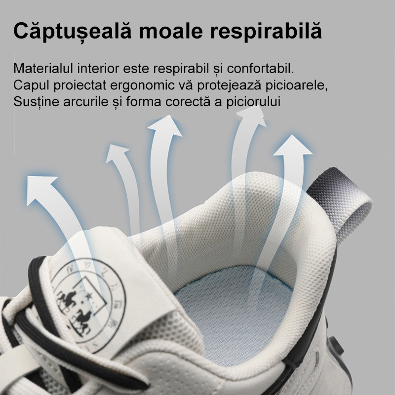 ⏰Reducere aniversară, doar astăzi👞 - Pantofi ortopedici bărbați din piele naturală, confortabili și nedurerosi - Design ergonomic