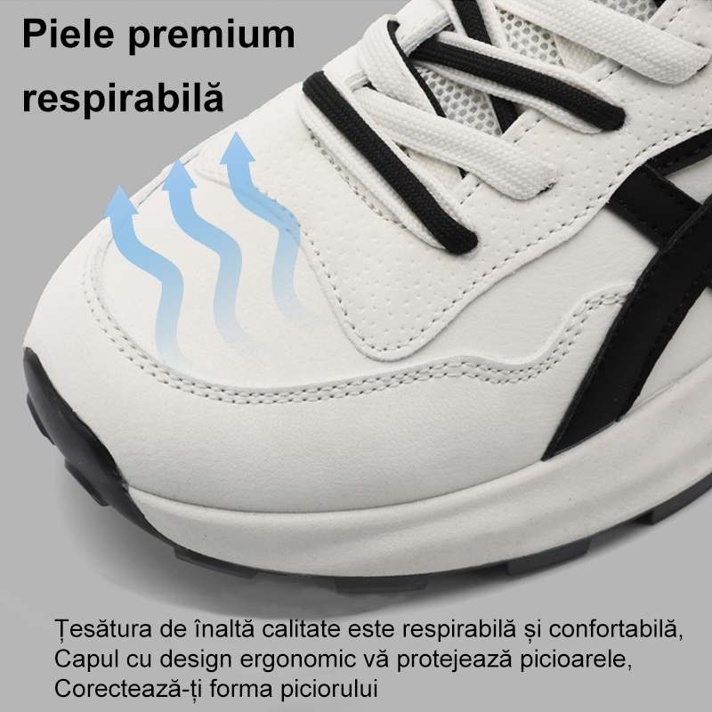 ⏰Reducere aniversară, doar astăzi👞 - Pantofi ortopedici bărbați din piele naturală, confortabili și nedurerosi - Design ergonomic