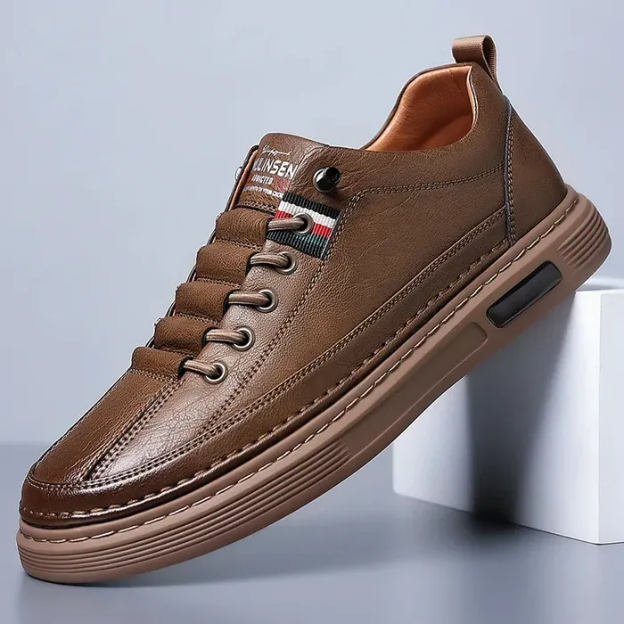 【🎉Reducere de 60% astăzi - ofertă pe timp limitat, nu o ratați】 - Pantofi ortopedici autentici din piele de vacă australiană👞 - Un must-have pentru bărbați✅
