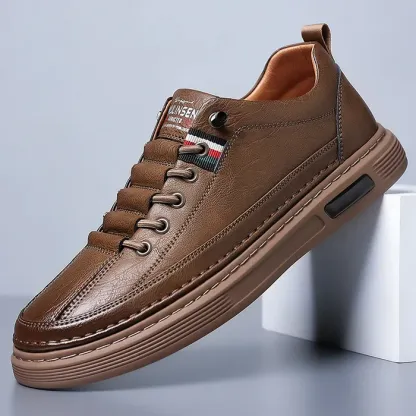 【🎉Reducere de 60% astăzi - ofertă pe timp limitat, nu o ratați】 - Pantofi ortopedici autentici din piele de vacă australiană👞 - Un must-have pentru bărbați✅