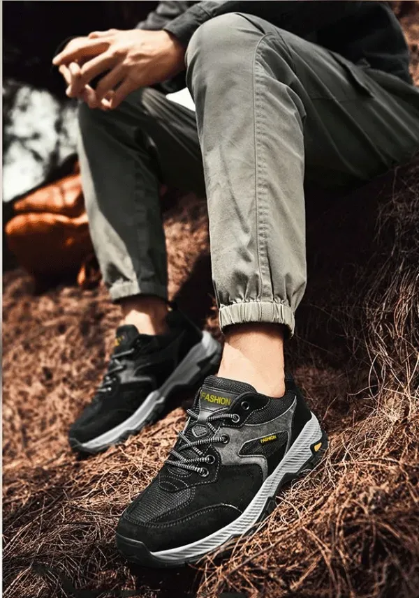 (🔥50% reducere astăzi - nu-l ratați⏰) Pantofi ortopedici de exterior pentru bărbați 👞Suport arcuit, ameliorarea durerii✅Design ergonomic