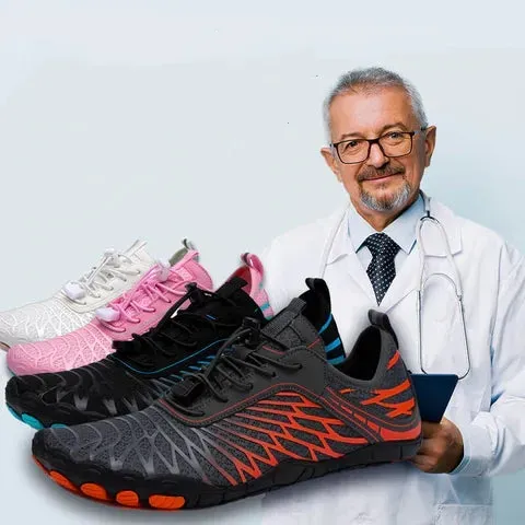 [🔥Reducere de 50% pe durată limitată - nu o ratați] Pantofi anti-alunecare desculți cu design ergonomic: confortabili pentru mers pe jos